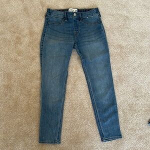 Abercrombie kids midrise pull on jegging size 11/12 short